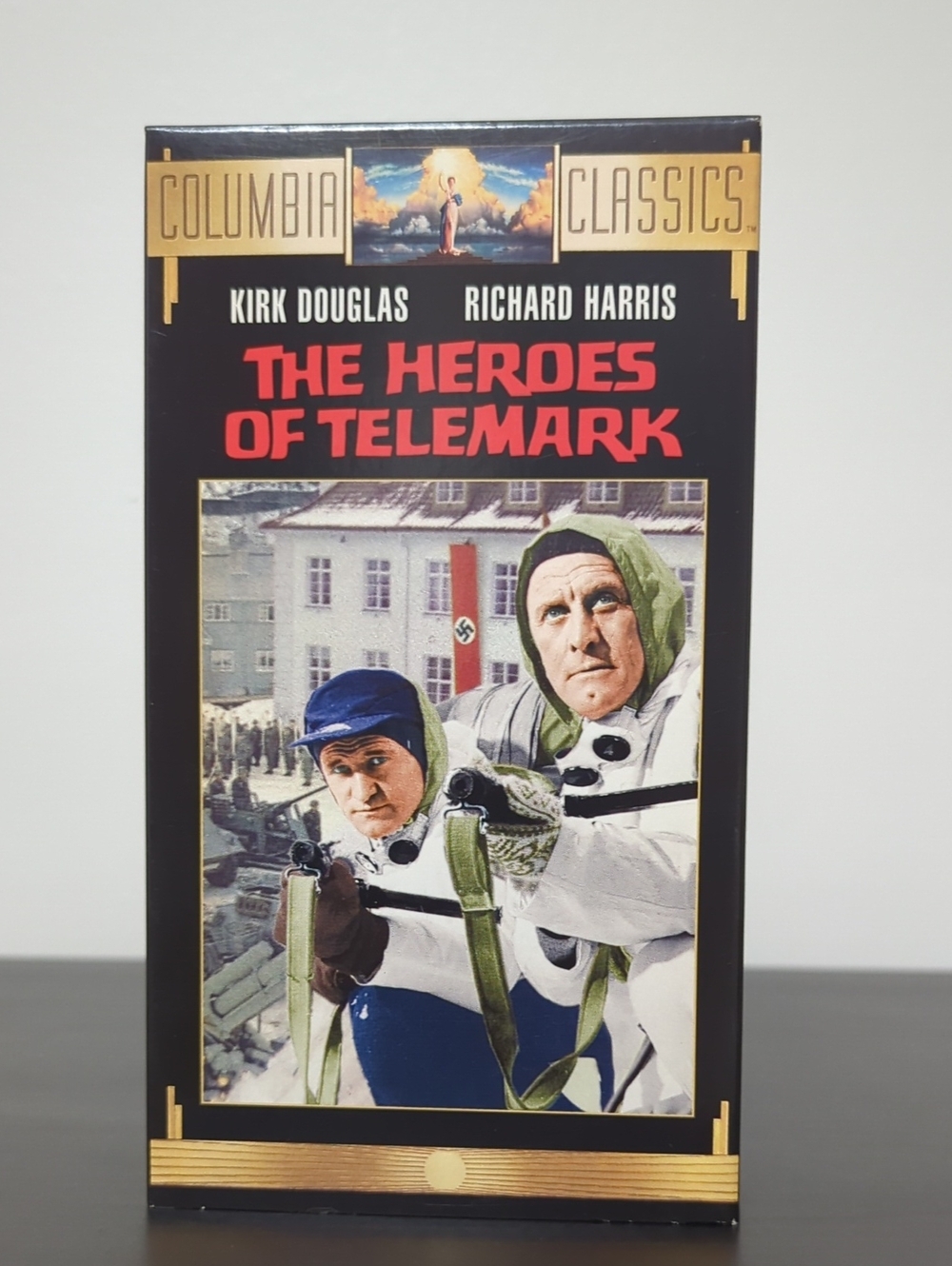 2/$10 Columbia Classics "The Heroes of Telemark" VHS
